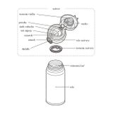 Termoska Thermos Motion 500ml - perleťová biela