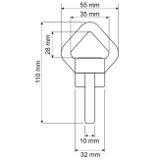 Otočný mechanizmus Camp Swivel