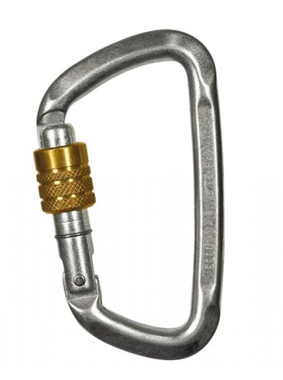 Karabína Climbing Technology D - Shape Steel SG