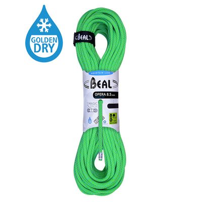 Lano Beal Opera 8,5 unicore Golden Dry 60 m - green