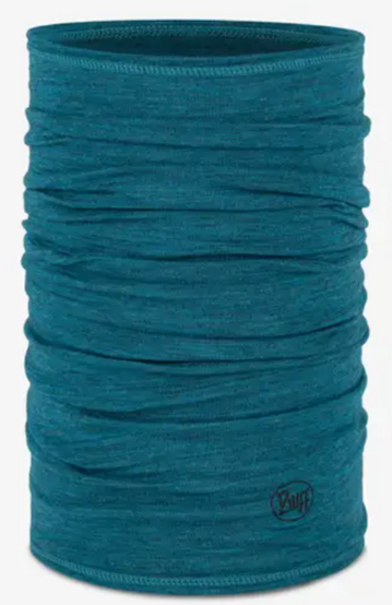 Multifunkčná šatka Buff Merino Lightweight - Solid Teal