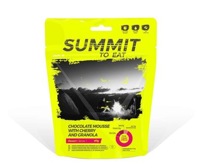 Summit To Eat - Čokoládová pena s Granolou a čerešňami