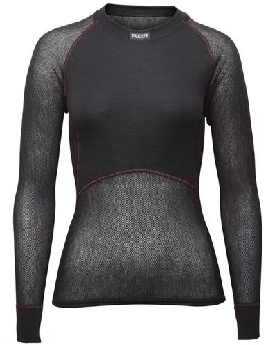 Termoprádlo Brynje Wool Thermo Light Lady Shirt - black