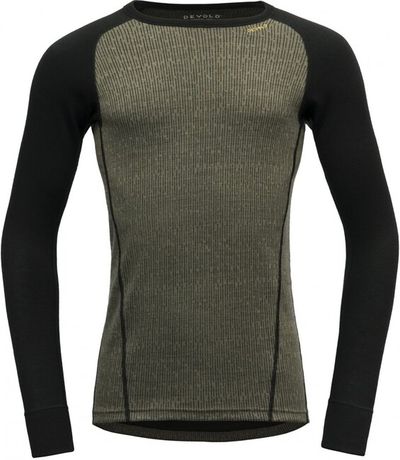 Termoprádlo Devold Duo Active Man Shirt - Lichen/Caviar